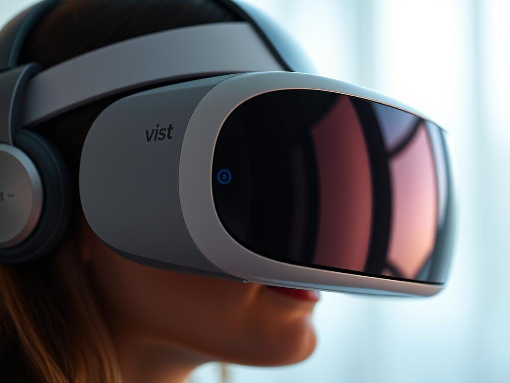 Generate an image of the Apple Vision Pro headset